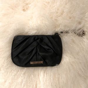 Rampage Black Wristlet with Gold Wrist Band